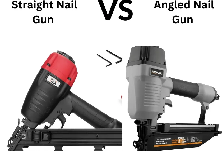 Angled vs Straight Nail Gun